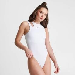 Women's Nike Sportswear Essential Bodysuit White - DV7886 100 -Fashion General Store DV7886 100 M3