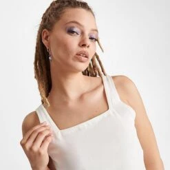 Women's Nike Sportswear Jersey Cami Tank Sail/Black - DV7952 133 -Fashion General Store DV7952 133 M5