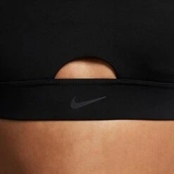 Women's Nike Dri-FIT Indy Plunge Cutout Bra Black/Dark Smoke Grey - DV9837 010 -Fashion General Store DV9837 010 M6