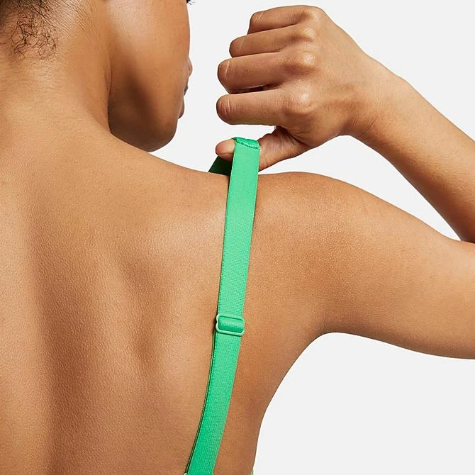 Women's Nike Dri-FIT Indy Plunge Cutout Bra Spring Green/Stadium Green - DV9837 363 7 Women's Nike Dri-FIT Indy Plunge Cutout Bra Spring Green/Stadium Green - DV9837 363 - Image 5