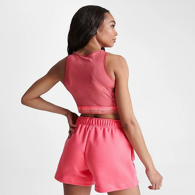 Women's Nike Pro Dri-FIT Crop Tank Adobe/Sea Coral - DX0061 655 6 Women's Nike Pro Dri-FIT Crop Tank Adobe/Sea Coral - DX0061 655 - Image 4