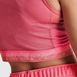 Women's Nike Pro Dri-FIT Crop Tank Adobe/Sea Coral - DX0061 655 13 Women's Nike Pro Dri-FIT Crop Tank Adobe/Sea Coral - DX0061 655 -Fashion General Store DX0061 655 M6