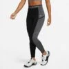 Women's Nike Pro Dri-FIT Training Tights Black/Iron Grey/White - DX0063 010 -Fashion General Store DX0063 010 M1