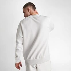 Nike Club Fleece+ Futura Fleece Crewneck Sweatshirt Phantom - DX0529 030 -Fashion General Store DX0529 030 M4