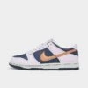 Big Kids' Nike Dunk Low SE Casual Shoes Thunder Blue/Metallic Copper - DX1663 400 -Fashion General Store DX1663 400 P1