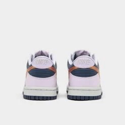 Big Kids' Nike Dunk Low SE Casual Shoes Thunder Blue/Metallic Copper - DX1663 400 -Fashion General Store DX1663 400 P4