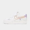 Women's Nike Air Force 1 Low '07 SE Casual Shoes White/Orange/Purple - DX2348 100
