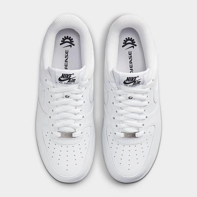Women's Nike Air Force 1 '07 FlyEase Casual Shoes White/White/White - DX5883 100 7 Women's Nike Air Force 1 '07 FlyEase Casual Shoes White/White/White - DX5883 100 - Image 5