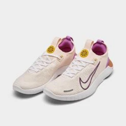 Women's Nike Free RN FK Next Nature Casual Shoes Guava Ice/Vivid Sulfur/White/Earth - DX6482 800 -Fashion General Store DX6482 800 P2