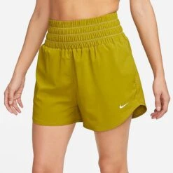 Women's Nike One Dri-FIT Ultra High-Waisted 3-Inch Brief-Lined Shorts Moss/Reflective Silver - DX6642 390 11 Women's Nike One Dri-FIT Ultra High-Waisted 3-Inch Brief-Lined Shorts Moss/Reflective Silver - DX6642 390 -Fashion General Store DX6642 390 M4