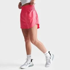 Women's Nike One Dri-FIT 3 Inch Shorts Sea Coral - DX6642 894