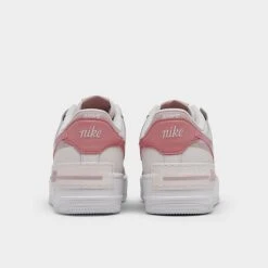 Women's Nike Air Force 1 Shadow Casual Shoes Phantom/Red Stardust/Pink Oxford/White - DZ1847 001 -Fashion General Store DZ1847 001 P4