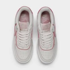 Women's Nike Air Force 1 Shadow Casual Shoes Phantom/Red Stardust/Pink Oxford/White - DZ1847 001 -Fashion General Store DZ1847 001 P5