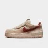 Women's Nike Air Force 1 Shadow Casual Shoes Shimmer/Mars Stone/Sanddrift/Pearl White - DZ4705 200 -Fashion General Store DZ4705 200 P1