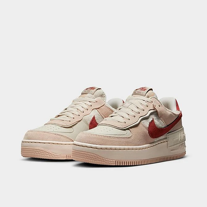 Women's Nike Air Force 1 Shadow Casual Shoes Shimmer/Mars Stone/Sanddrift/Pearl White - DZ4705 200 4 Women's Nike Air Force 1 Shadow Casual Shoes Shimmer/Mars Stone/Sanddrift/Pearl White - DZ4705 200 - Image 2