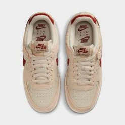 Women's Nike Air Force 1 Shadow Casual Shoes Shimmer/Mars Stone/Sanddrift/Pearl White - DZ4705 200 12 Women's Nike Air Force 1 Shadow Casual Shoes Shimmer/Mars Stone/Sanddrift/Pearl White - DZ4705 200 -Fashion General Store DZ4705 200 P5