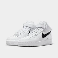 Women's Nike Air Force 1 '07 Mid Casual Shoes White/Black - DZ5211 100 -Fashion General Store DZ5211 100 P2