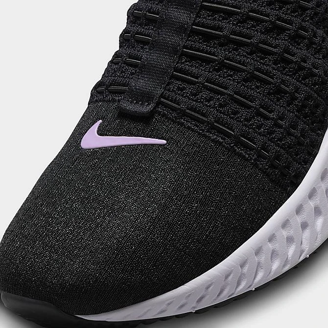 Women's Nike React Phantom Run Flyknit 2 Running Shoes Black/Barely Grape/University Blue/Lilac - DZ5213 001 5 Women's Nike React Phantom Run Flyknit 2 Running Shoes Black/Barely Grape/University Blue/Lilac - DZ5213 001 - Image 3
