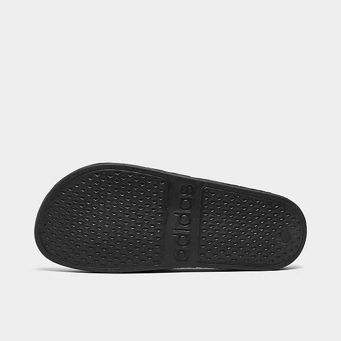 Women's Adidas Originals Adilette Aqua Slide Sandals Black/Gold - EG1758 001 8 Women's Adidas Originals Adilette Aqua Slide Sandals Black/Gold - EG1758 001 - Image 6