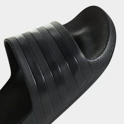 Women's Adidas Originals Adilette Aqua Slide Sandals Black/Black/Black - F35550 001 10 Women's Adidas Originals Adilette Aqua Slide Sandals Black/Black/Black - F35550 001 -Fashion General Store F35550 001 P3