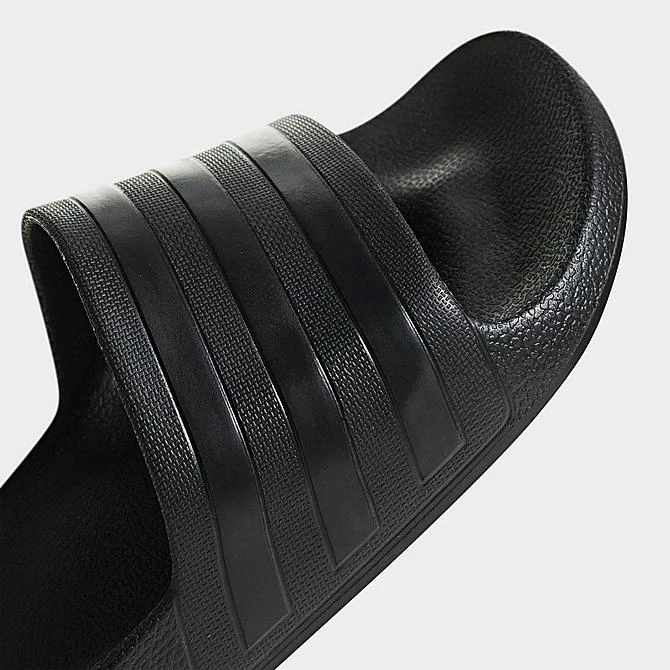 Women's Adidas Originals Adilette Aqua Slide Sandals Black/Black/Black - F35550 001 5 Women's Adidas Originals Adilette Aqua Slide Sandals Black/Black/Black - F35550 001 - Image 3