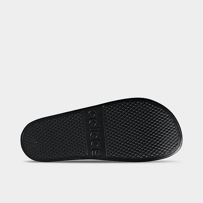 Women's Adidas Originals Adilette Aqua Slide Sandals Black/Black/Black - F35550 001 8 Women's Adidas Originals Adilette Aqua Slide Sandals Black/Black/Black - F35550 001 - Image 6