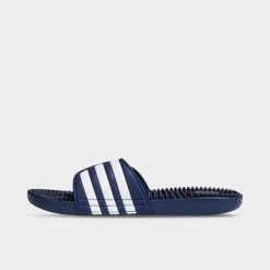 Adidas Adissage Slide Sandals Dark Blue/White/Dark Blue - F35579 415