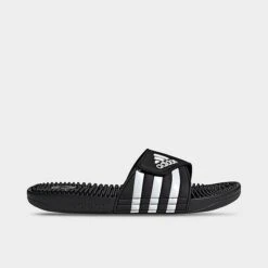 Adidas Adissage Slide Sandals Black/White/Black - F35580 001