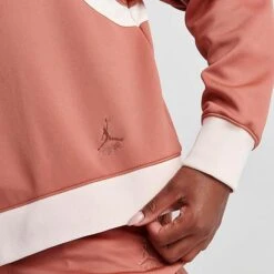 Nike Women's Jordan (Her)itage Quarter-Zip Track Jacket Sky J Orange/Guava Ice - FB5134 810 -Fashion General Store FB5134 810 M6