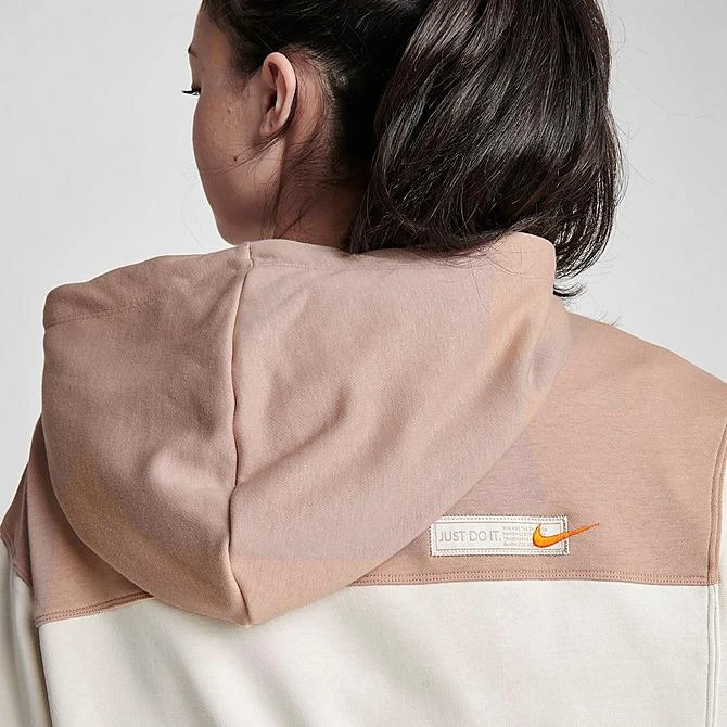 Women's Nike Sportswear City Utility Full-Zip Hoodie Light Orewood - FB7211 104 7 Women's Nike Sportswear City Utility Full-Zip Hoodie Light Orewood - FB7211 104 - Image 5