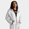 Women's Nike Sportswear Tech Fleece Windrunner Full-Zip Hoodie Light Grey/Heather/Black - FB8338 013 1 Women's Nike Sportswear Tech Fleece Windrunner Full-Zip Hoodie Light Grey/Heather/Black - FB8338 013 -Fashion General Store FB8338 013 M1