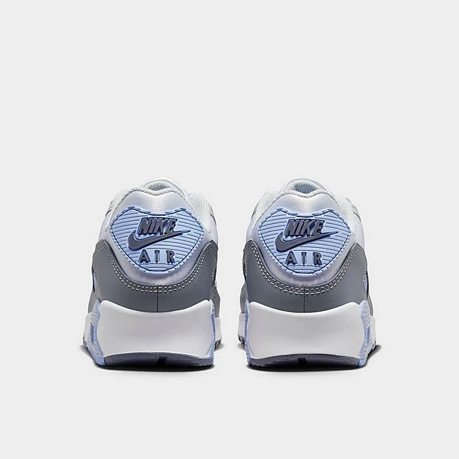 Women's Nike Air Max 90 Casual Shoes White/Photon Dust/Cobalt Bliss/Wolf Grey - FB8570 100 6 Women's Nike Air Max 90 Casual Shoes White/Photon Dust/Cobalt Bliss/Wolf Grey - FB8570 100 - Image 4