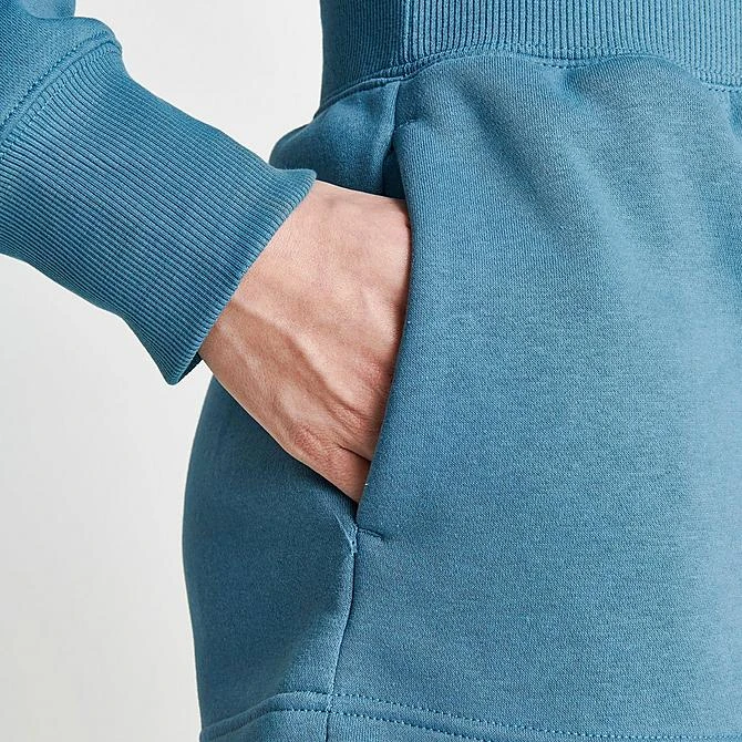 Women's Nike Sportswear Phoenix Fleece High-Rise Shorts Noise Aqua/Sail - FD1409 440 8 Women's Nike Sportswear Phoenix Fleece High-Rise Shorts Noise Aqua/Sail - FD1409 440 - Image 6