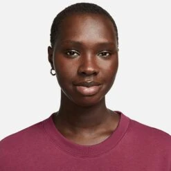 Women's Nike Sportswear Phoenix Fleece Oversized Crewneck Sweatshirt Rosewood - FD4234 653 -Fashion General Store FD4234 653 M4