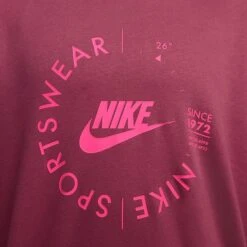 Women's Nike Sportswear Phoenix Fleece Oversized Crewneck Sweatshirt Rosewood - FD4234 653 -Fashion General Store FD4234 653 M5
