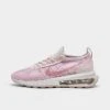 Women's Nike Air Max Flyknit Racer Casual Shoes White/Pearl Pink/Football Grey/Medium Soft Pink - FJ4577 100 -Fashion General Store FJ4577 100 P1