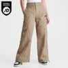Women's Nike Oversized High-Waisted Woven Cargo Pants Khaki - FJ4934 247 -Fashion General Store FJ4934 247 M1