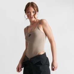 Women's Nike Sportswear Bodysuit Khaki - FJ5219 247 -Fashion General Store FJ5219 247 M3