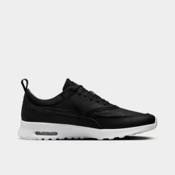 Women's Nike Air Max Thea Premium Casual Shoes Black/Black/Anthracite/White - FJ9303 007 -Fashion General Store FJ9303 007 P3