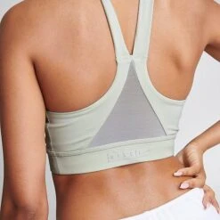 Women's Nike Swoosh Medium-Support Padded Wrap Sports Bra Sea Glass/Sail - FN3167 020 13 Women's Nike Swoosh Medium-Support Padded Wrap Sports Bra Sea Glass/Sail - FN3167 020 -Fashion General Store FN3167 020 M6
