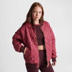 Women's Nike Sportswear Reversible Bomber Jacket Burgundy Crush/Cedar - FN3168 652 10 Women's Nike Sportswear Reversible Bomber Jacket Burgundy Crush/Cedar - FN3168 652 -Fashion General Store FN3168 652 M3