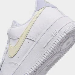 Women's Nike Air Force 1 Low Casual Shoes White/Coconut Milk/Oxygen Purple - FN3501 100 -Fashion General Store FN3501 100 P3