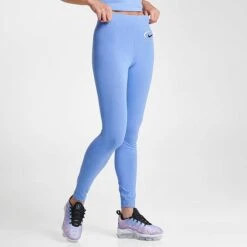 Women's Nike Sportswear Swoosh Life Leggings Polar Ice - FN7699 450 -Fashion General Store FN7699 450 M3