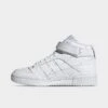 Women's Adidas Originals Forum Mid Casual Shoes White/White/White - FZ6473 100 -Fashion General Store FZ6473 100 P1