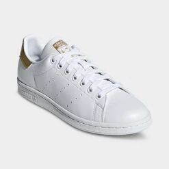 Women's Adidas Originals Stan Smith Casual Shoes White/White/Gold Metallic - G58184 100 -Fashion General Store G58184 100 P2