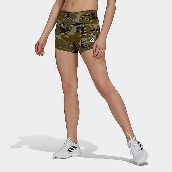 Women's Adidas Camo Short Tights Volleyball Shorts Orbit Green/Black/White - GR9674 315 3 Women's Adidas Camo Short Tights Volleyball Shorts Orbit Green/Black/White - GR9674 315