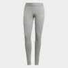 Women's Adidas LOUNGEWEAR Essentials 3-Stripes Leggings Medium Grey Heather/White - GV6017 035 2 Women's Adidas LOUNGEWEAR Essentials 3-Stripes Leggings Medium Grey Heather/White - GV6017 035 -Fashion General Store GV6017 035 M1