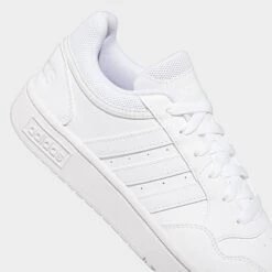 Women's Adidas Hoops 3.0 Low Classic Vintage Casual Shoes Cloud White/Cloud White/Dash Grey - GW3036 100 -Fashion General Store GW3036 100 P3