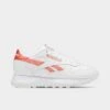 Women's Reebok Classic Leather Casual Shoes Footwear White/Footwear White/Semi Orange Flare - GW3795 100 2 Women's Reebok Classic Leather Casual Shoes Footwear White/Footwear White/Semi Orange Flare - GW3795 100 -Fashion General Store GW3795 100 P1