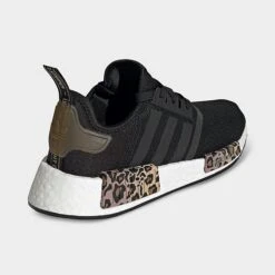 Women's Adidas Originals NMD_R1 Casual Shoes Black/Black/Wild Brown - GX2027 001 -Fashion General Store GX2027 001 P4